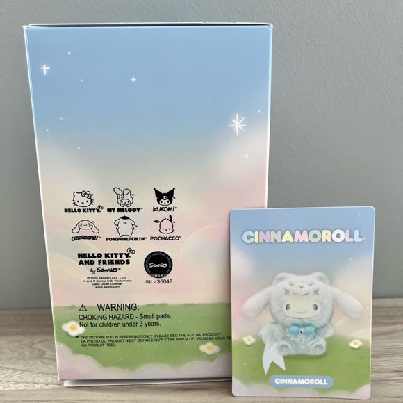 Hello Kitty and Friends Fox Island Vinyl Plush Pendant- Cinnamoroll - Picture 5 of 6